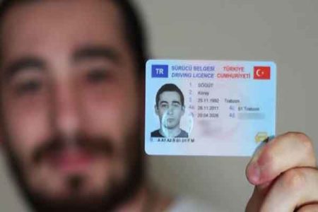 گواهینامه رانندگی ترکیه