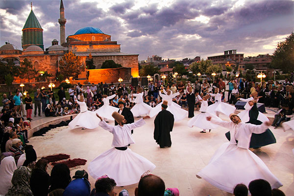 مراسم بزرگداشت مولانا در ترکیه