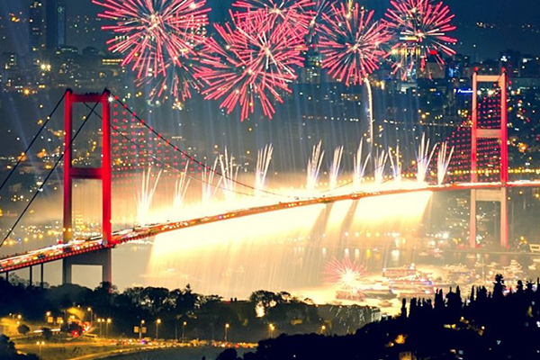 جشن سال نو و کریسمس در استانبول